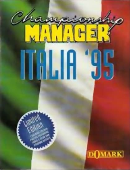 Championship Manager Italia, 1993 cover art