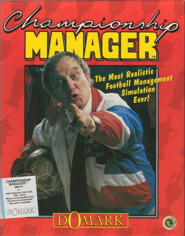 Championship Manager, Domark Software Ltd. 1992 cover art