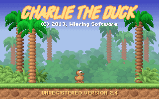 Charlie the Duck, Freeware 1996 cover art