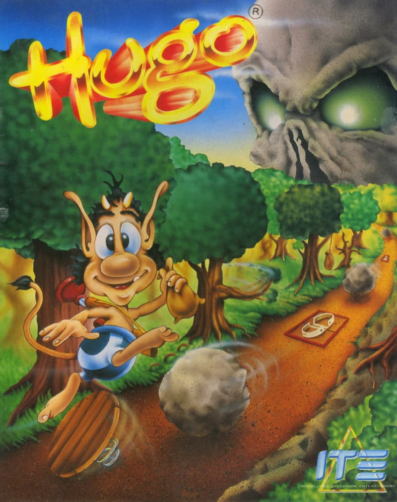 Hugo 1 & 2, ITE Media ApS (Interactive Television Entertainment) 1995 cover art
