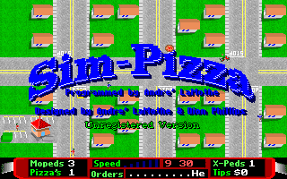 Sim Pizza, Andromeda Industries 1994 cover art