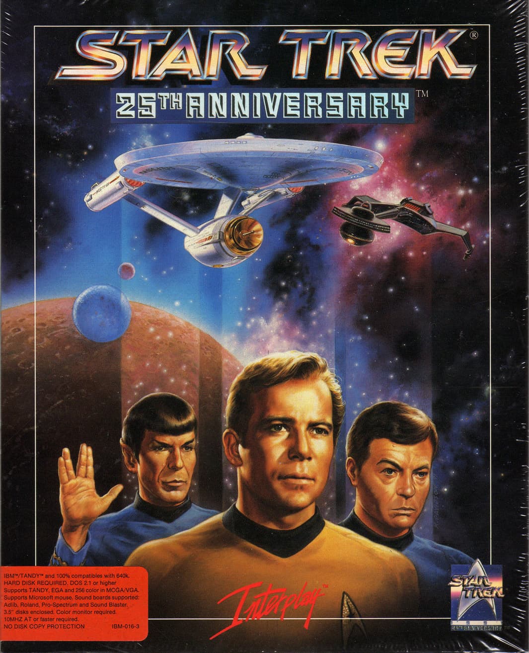 Star Trek: 25th Anniversary, 1992 cover art