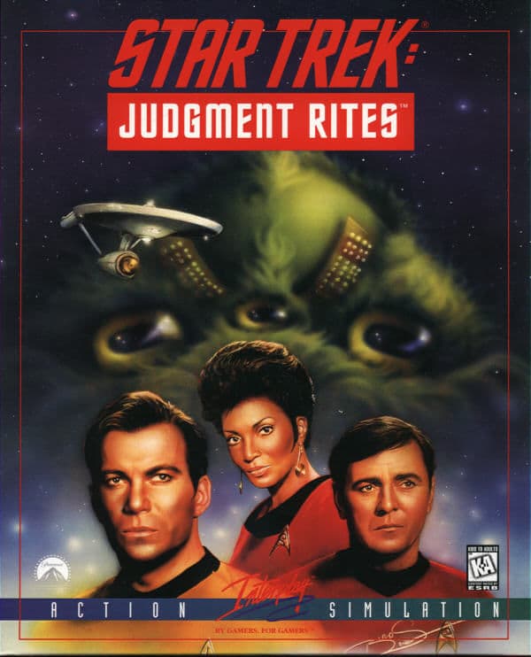 Star Trek: Judgment Rites, 1993 cover art