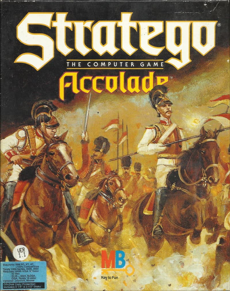 Stratego, Accolade, Inc. 1990 cover art
