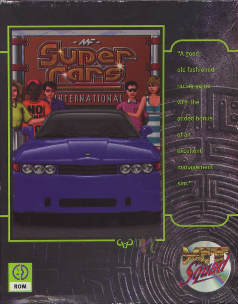 Supercars International, The Hit Squad 1996 cover art
