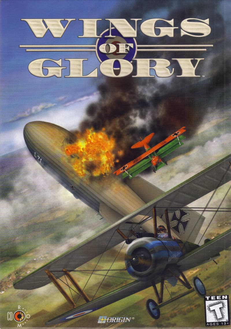 Wings of Glory, Electronic Arts, Inc. 1995 cover art