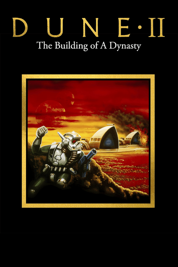 Dune II: The Building of a Dynasty, Virgin Interactive Entertainment, Inc. 1992 cover art