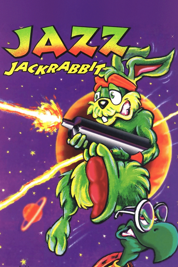Jazz Jackrabbit, Epic MegaGames, Inc. 1994 cover art