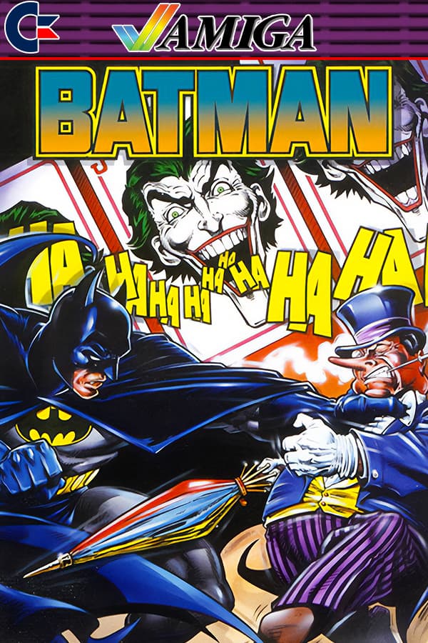 Batman: The Caped Crusader, Data East Corporation 1989 cover art