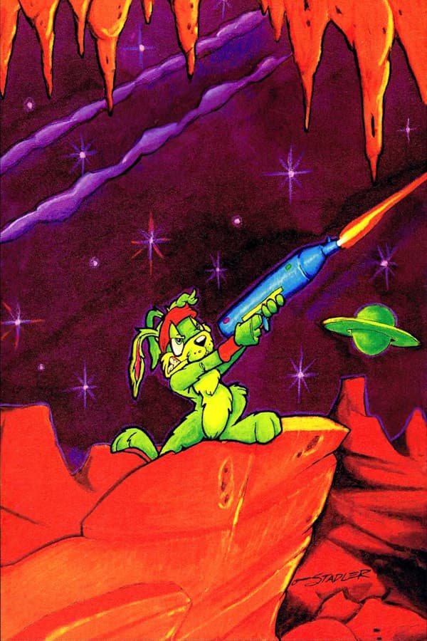 Jazz Jackrabbit CD-ROM, Epic MegaGames, Inc. 1994 cover art