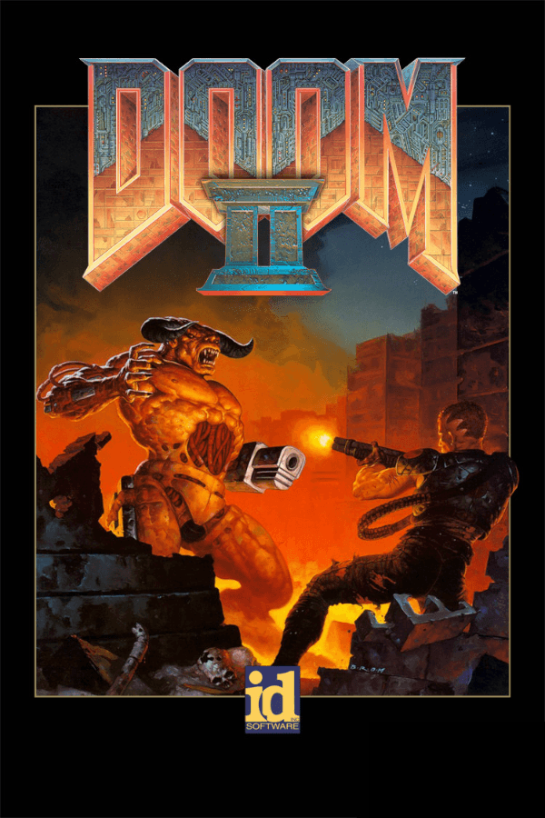 DOOM II: Hell on Earth, GT Interactive Software Corp. 1994 cover art