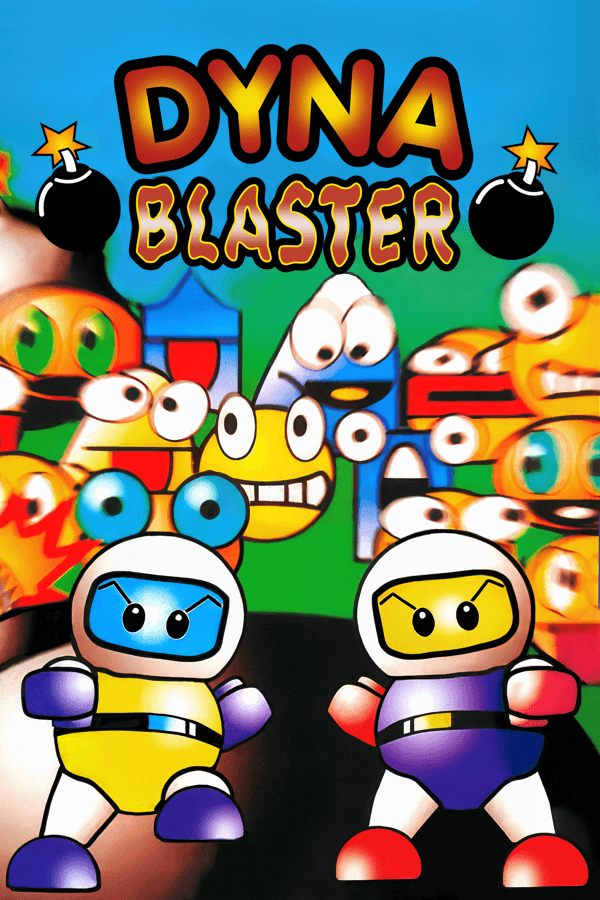 Dyna Blaster, Hudson Soft Company, Ltd. 1990 cover art