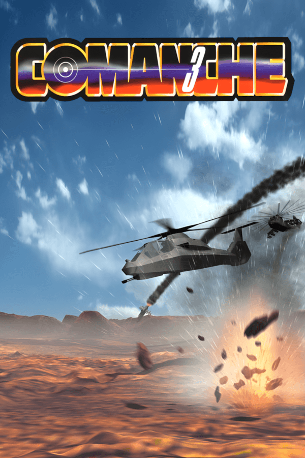 Comanche 3, NovaLogic, Inc. 1997 cover art