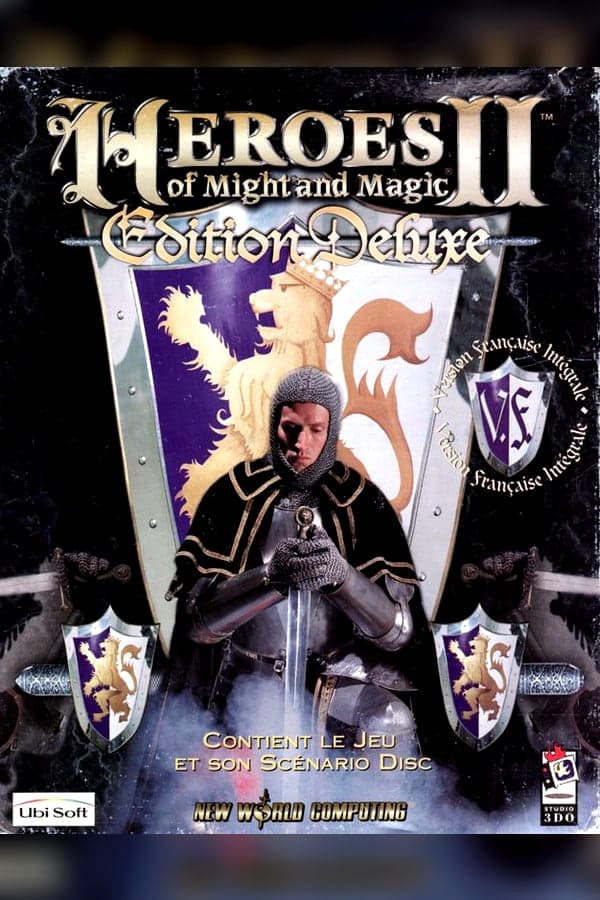 Heroes of Might and Magic II (Deluxe Edition), The 3DO Company 1998 cover art