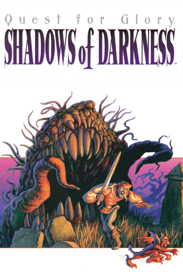 Quest For Glory IV: Shadows of Darkness, Sierra On-Line, Inc. 1993 cover art