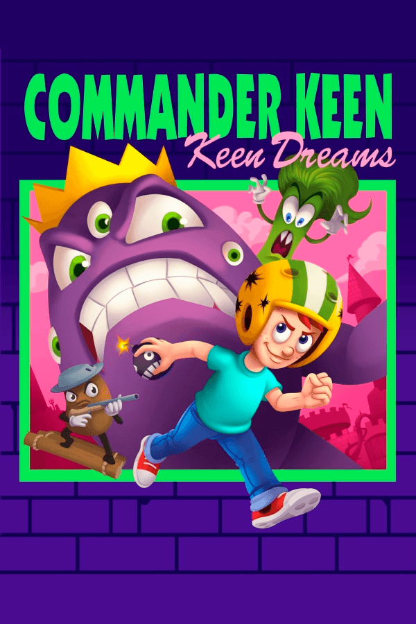 Commander Keen: Keen Dreams, Softdisk Publishing 1991 cover art