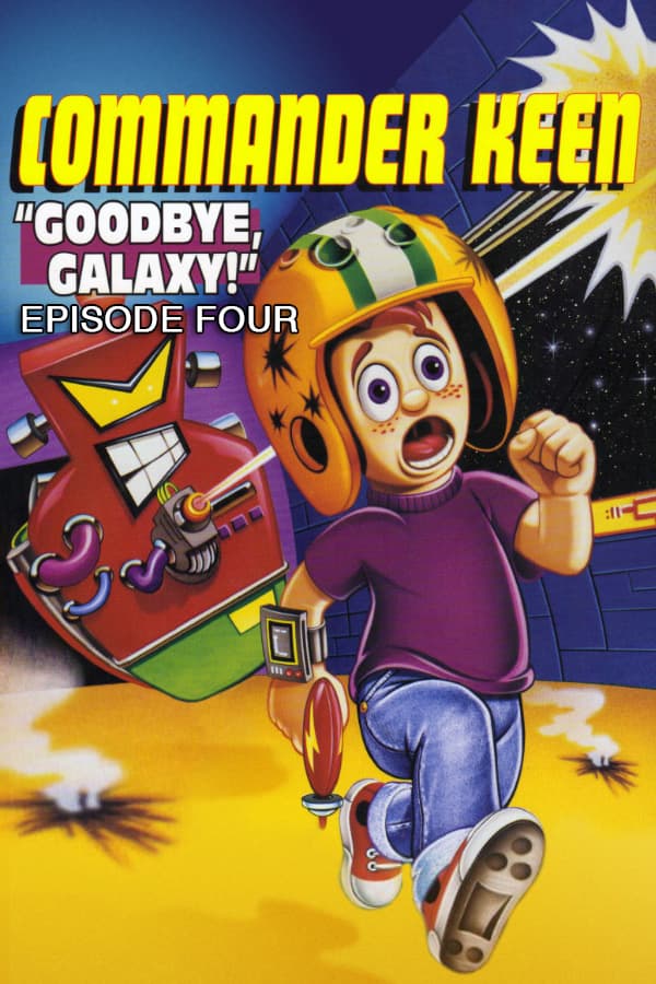 Commander Keen 4: Secret of the Oracle, Apogee Software, Ltd. 1991 cover art