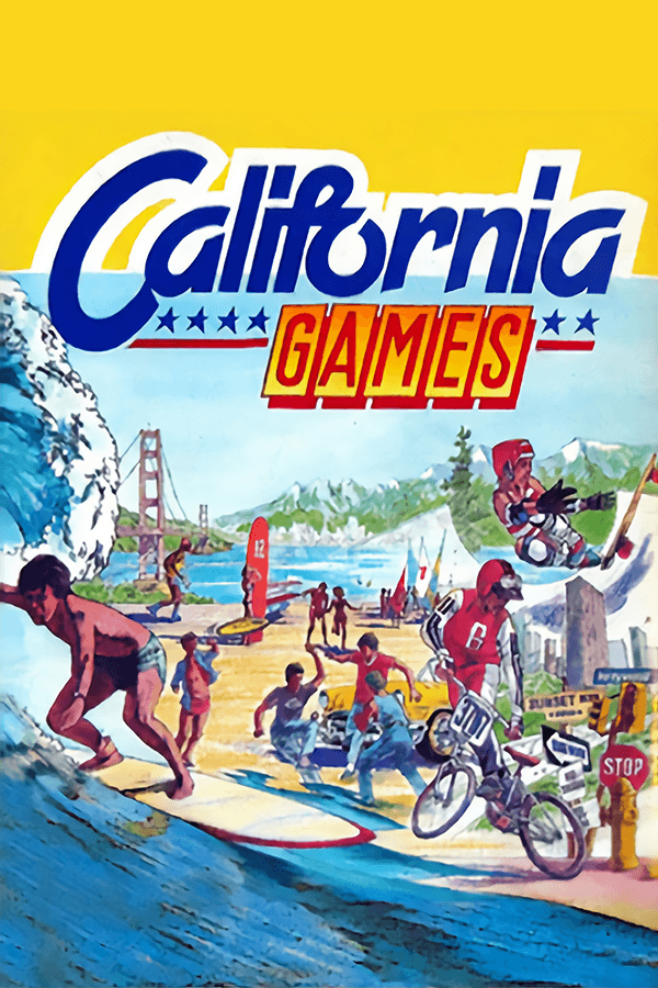 California Games, Epyx, Inc. 1988 cover art