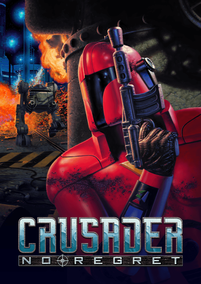 Crusader: No Regret, Electronic Arts, Inc. 1996 cover art