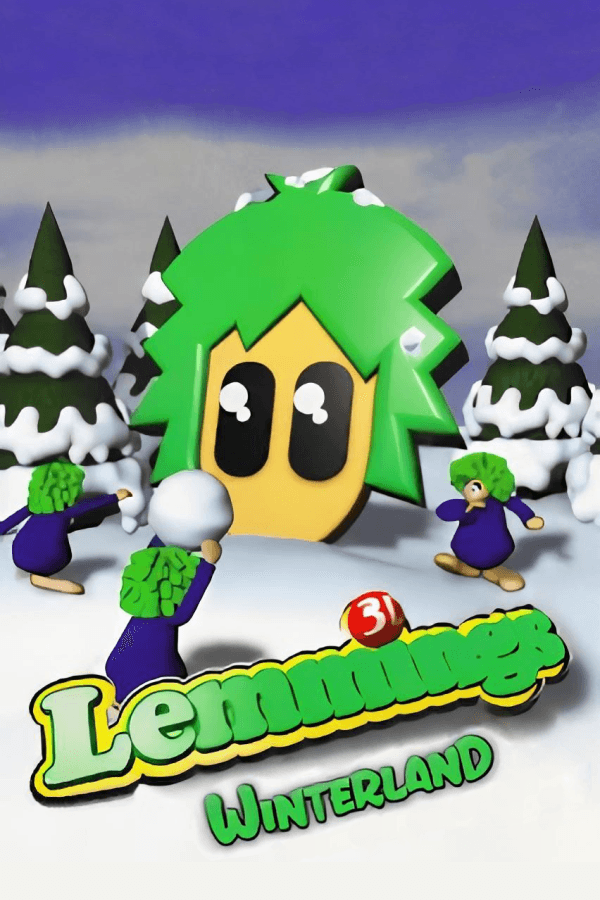 3D Lemmings Winterland, 1995 cover art
