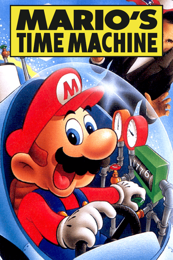 Mario's Time Machine, The Software Toolworks, Inc. 1993 cover art