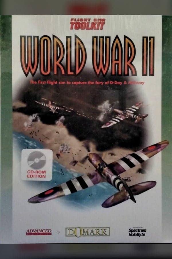Flight Sim Toolkit: World War II, Spectrum Holobyte, Inc. 1994 cover art