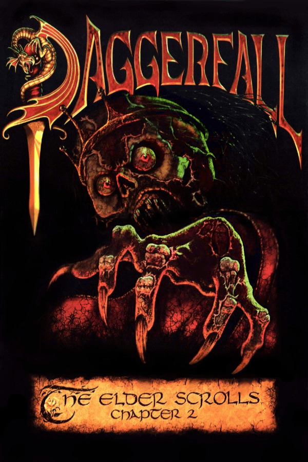 The Elder Scrolls: Daggerfall, Bethesda Softworks LLC 1996 cover art