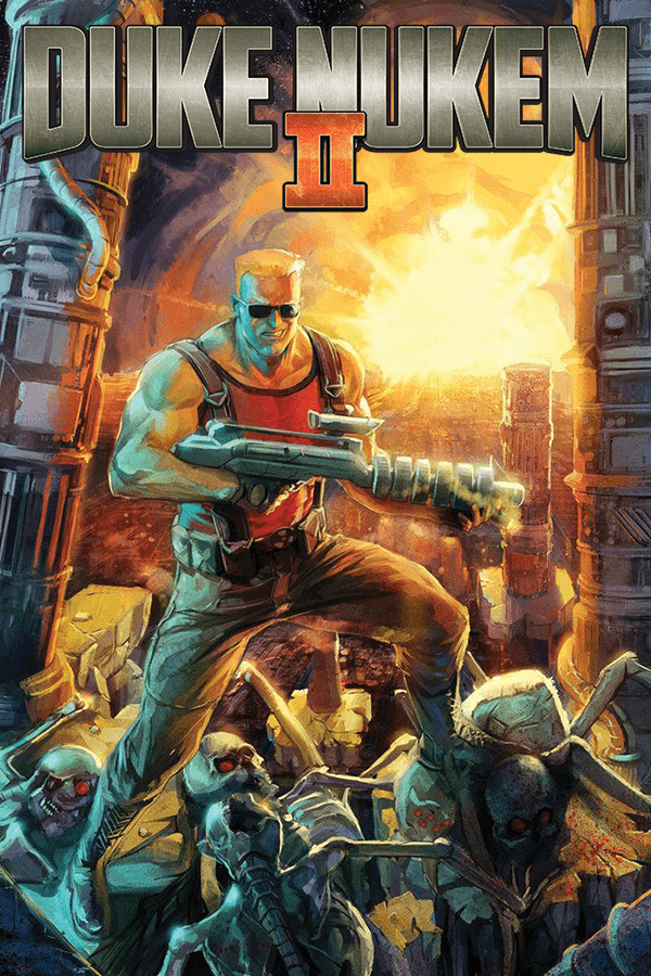 Duke Nukum: Episode 2 - Mission: Moonbase, Apogee Software, Ltd. 1991 cover art