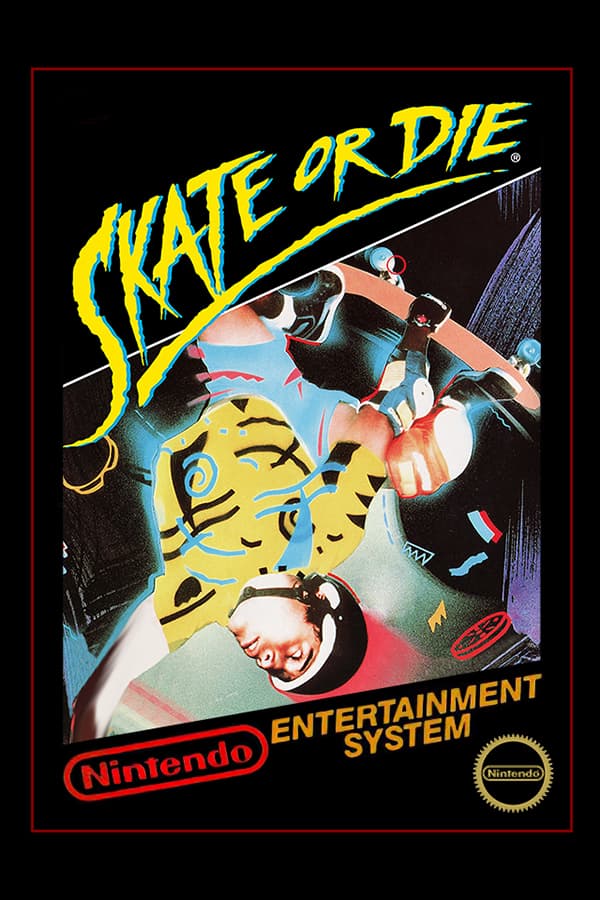 Skate or Die, Electronic Arts, Inc. 1988 cover art