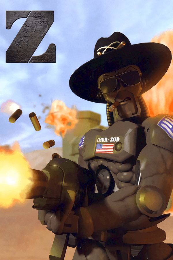 Z, Virgin Interactive Entertainment, Inc. 1996 cover art