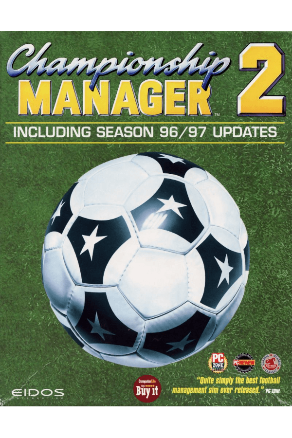 Championship Manager 96/97, 1996 cover art