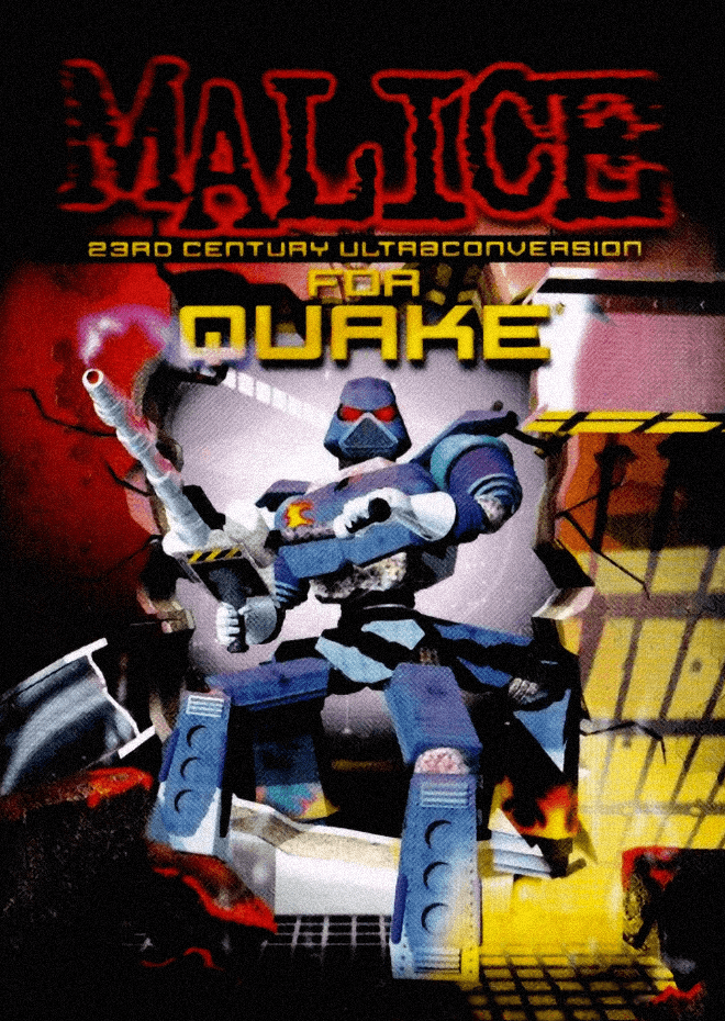 Malice: 23rd Century Ultraconversion for Quake, Quantum Axcess 1997 cover art