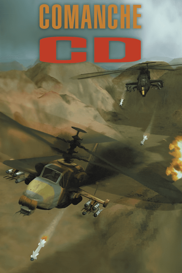 Comanche CD, NovaLogic, Inc. 1994 cover art