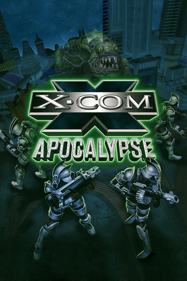 X-COM: Apocalypse, MicroProse Software, Inc. 1997 cover art