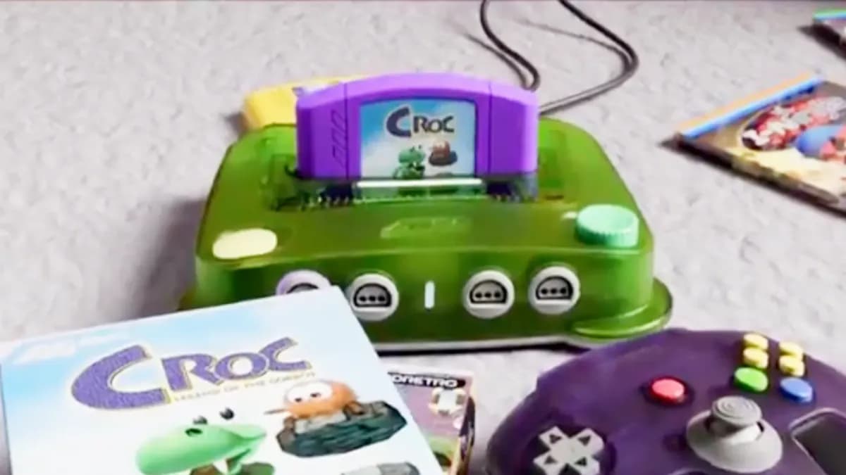 Argonaut is putting Croc Legend of the Gobbos on a real N64 cartridge