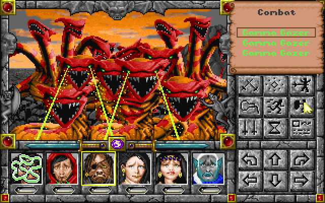 Turn-based combat encounter