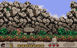 A dense forest stage filled with collectibles and elevated platforms