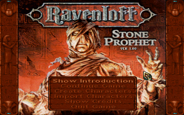 Interface and inventory management in Ravenloft: Stone Prophet