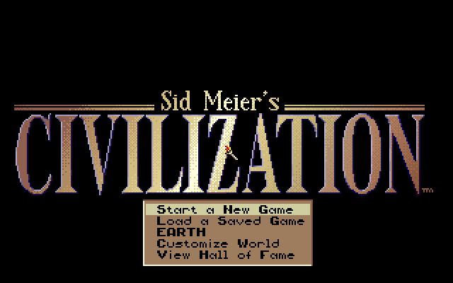 City view screen showing internal structures and worker allocation in Sid Meier's Civilization