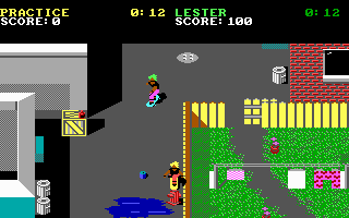 Rodney's Skate Shop interface in Skate or Die
