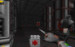 Dialogue screen in Strife