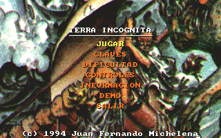 A platforming sequence in Terra Incognita showing rugged terrain