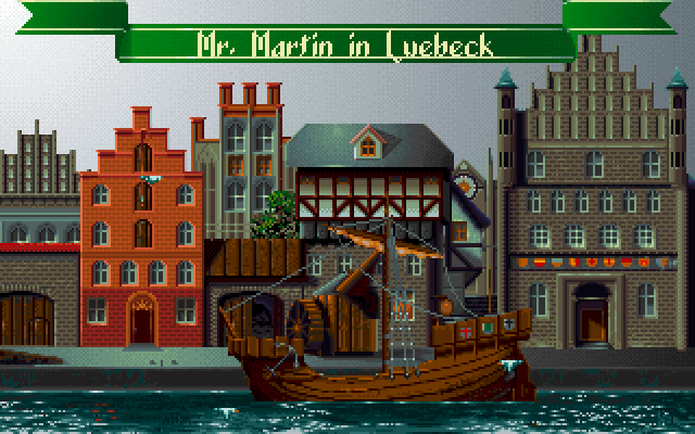 Trade and city overview menu in The Patrician