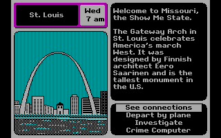 Travel map screen showing city connections