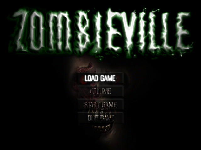 Dialogue interaction screen with an NPC in Zombieville